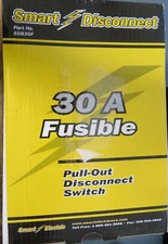 Smart Electric SDB30F 30A Pull-Out Non-Fusible Disconnect Switch