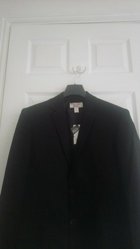 PENGUIN Men's Smart SUIT JACKET Black Office Formal Logo Size L 40R R. P. P £139 - Picture 6 of 12