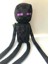 Large Enderman Plush from Minecraft Video Game 22 inches. New