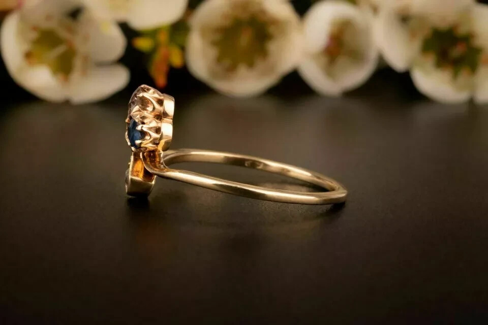 2Ct Round Cut Lab Created Ruby Ring Engagement Ri… - image 2