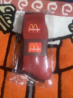 cactus jack mcdonalds socks