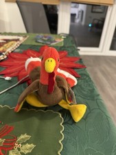 TY Beanie Babies  Gobbles the Turkey DOB 27th November 1996 | RARE