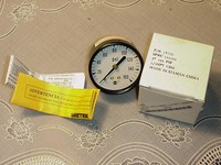 Pressure Gage 1x762, 2 Inch, 0-160 Psig, Rear Connection, 1/4 Inch Ips Pressure Gage 1x762, 2 Inch, 0-160 Psig, Rear Connection, 1/4 Inch Ips
