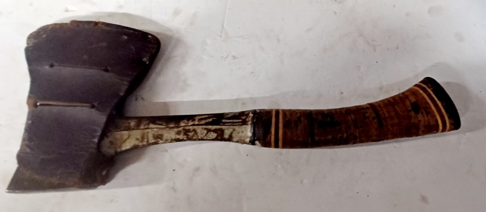 Vintage Estwing Camping Hatchet with Original Handle and Embossed