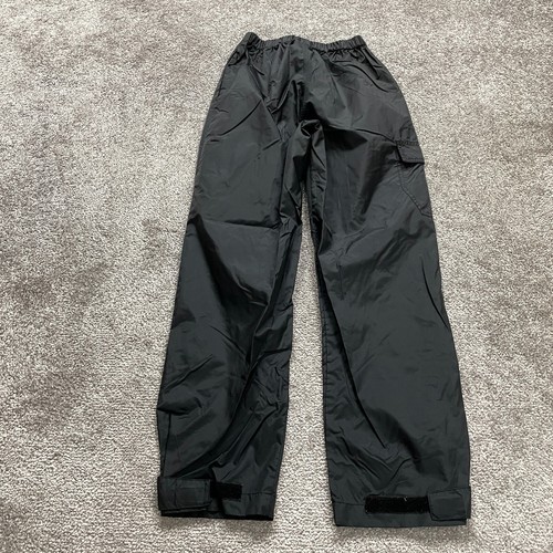 Columbia Windbreaker Track Pants Boys Medium Black Nylon Straight Cargo 20x26 - Picture 2 of 14