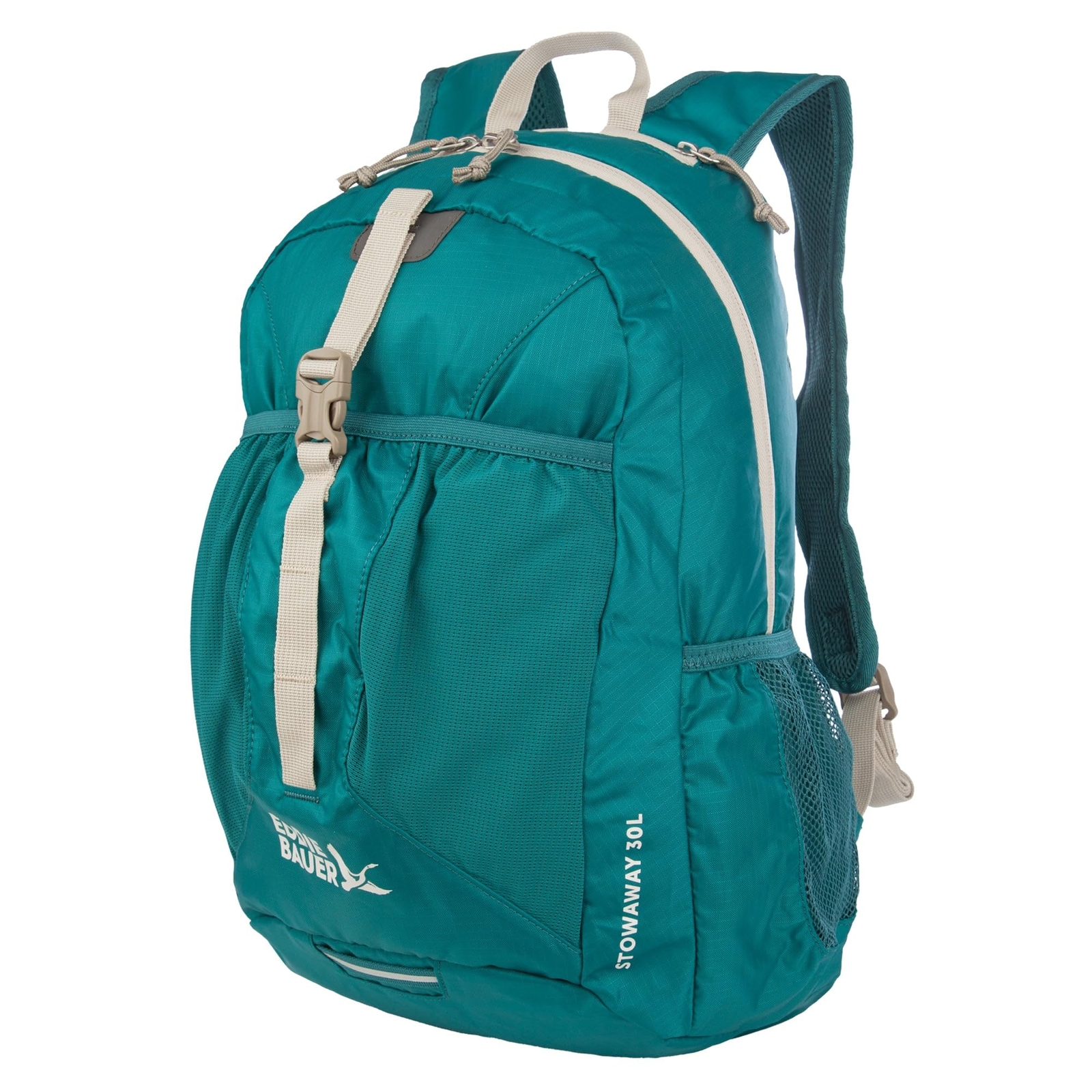 Stowaway Packable Backpack-Made from Ripstop Polyester, Deep Sea, 30L