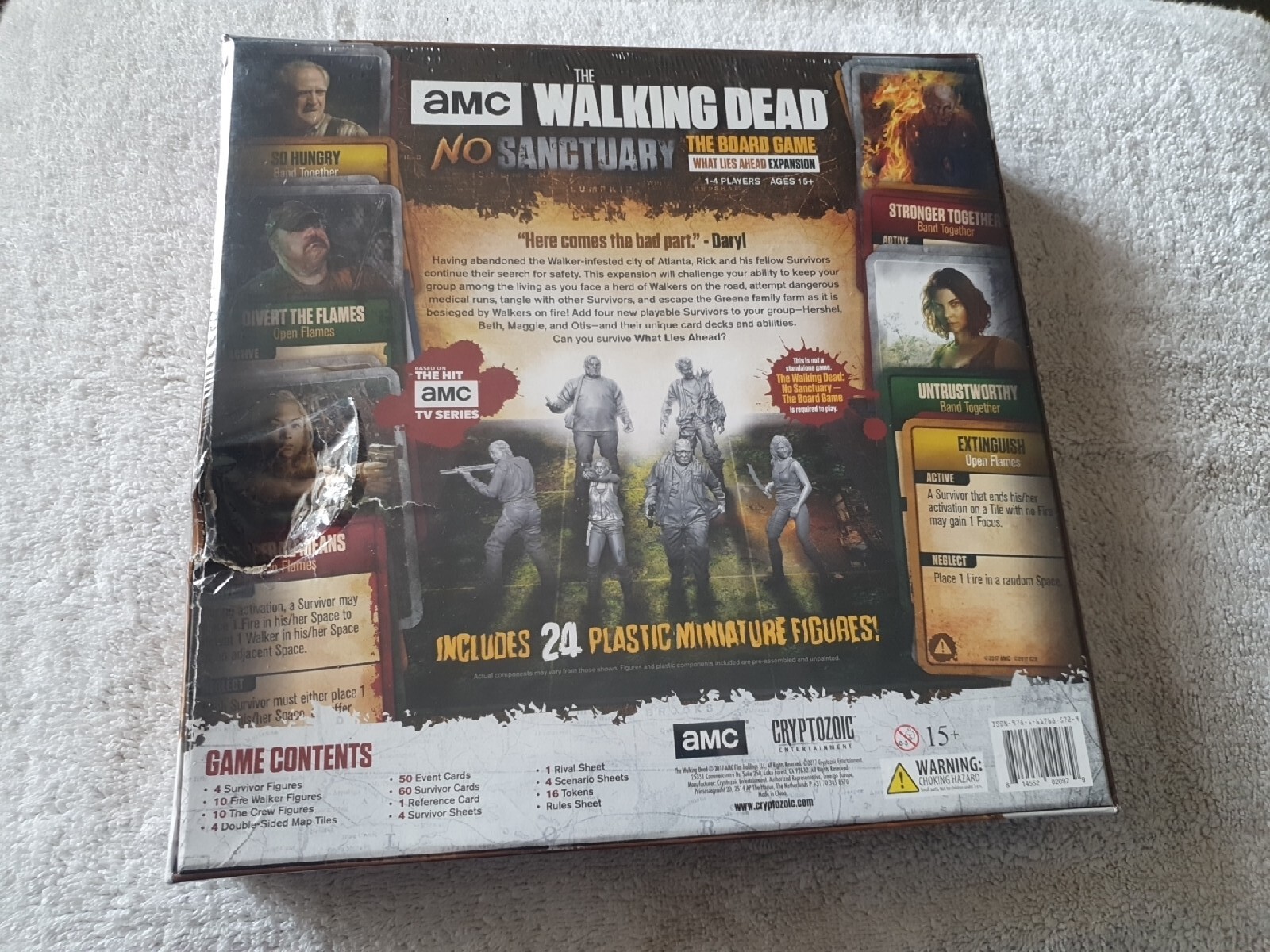 Jetons De Munitions / Boîte De Base The Walking Dead No Sanctuary P79 - Occasion, Miniature
