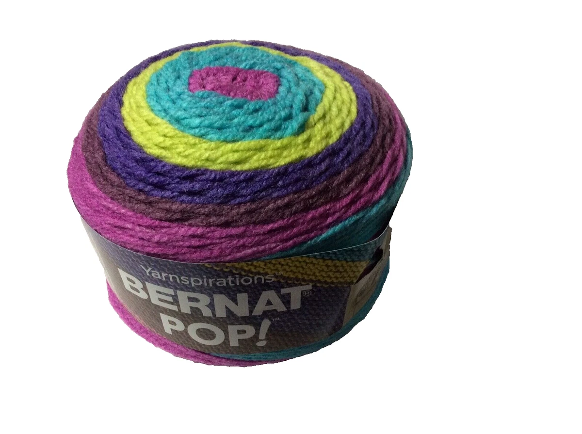 Yarnspirations Bernat Pop Yarn Color Paisley Pop New eBay
