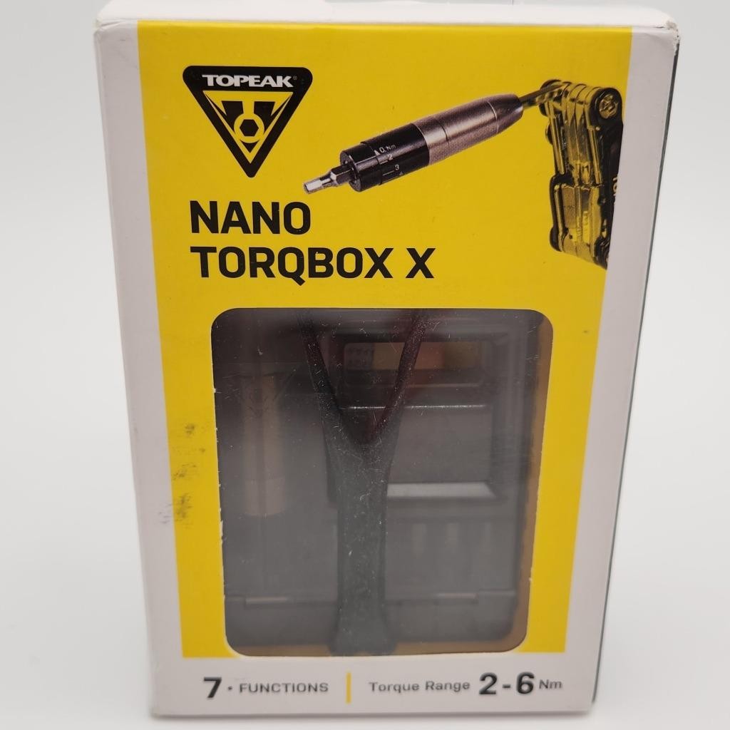 Topeak TT2575 Nano Torqbox-X Torque Range: 2 - 6 Nm Bicycle 