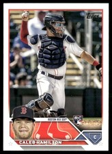 Caleb Hamilton Rookie 2023 Topps Update Boston Red Sox #US160