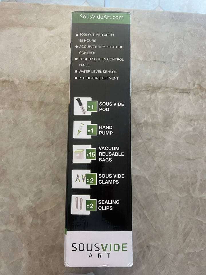 SousVide Art Precision Cooker Kit 1000W SVA-00010 - Image 2 of 4