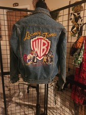 Vintage Looney Tunes Collectors Jean Denim Jacket size Xs. New without tags