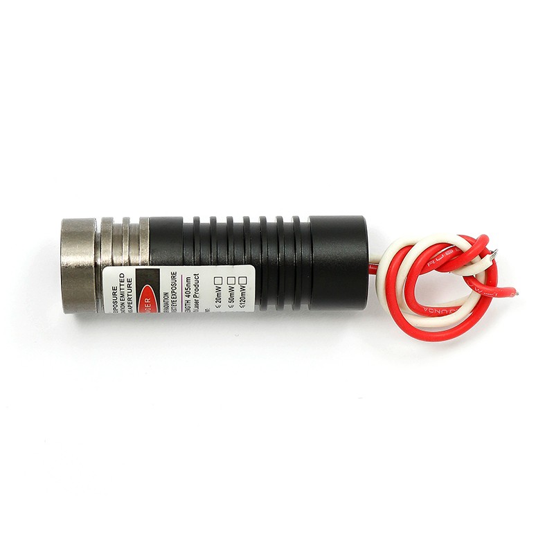 405nm 50mW Violet-blue Laser Cross Diode Module Industrial with Driver In