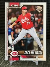 2026 Topps - #143 RC Zach Maxwell Cincinnati Reds