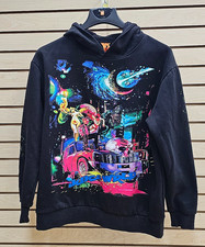 Juice WRLD 999 x Vlone Cosmic Legends Never Die Hoodie Black -LARGE