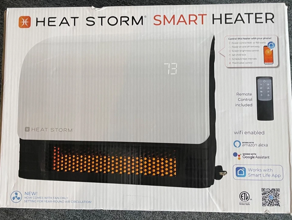 Calentador Wifi Inteligente Interior Heat Storm 1500w Foto 2 de 4