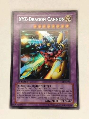XYZ-Dragon Cannon [1st Edition] MFC-052 YuGiOh Magician's Force card