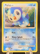 Pokémon TCG Piplup Pop Rare Cosmos Holo DP03 Black Star Promos MP Swirl on eBay