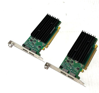 Lot of 2 NVIDIA Quadro NVS 295, 256MB GDDR3 Dual DisplayPort