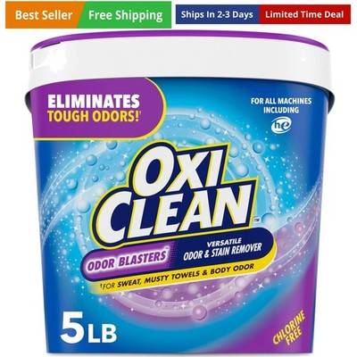 Odor Blasters Versatile Odor and Laundry Stain Remover Powder, 5 lb
