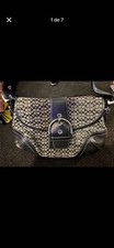 COACH Soho Signature Hobo Shoulder Bag 6818 B...