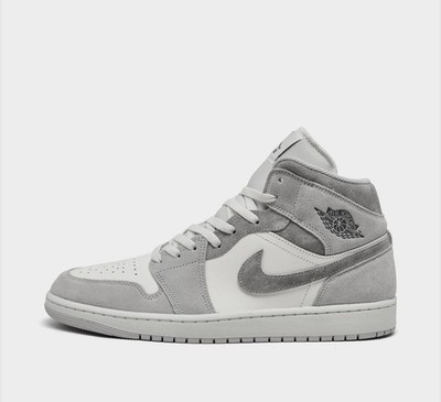 Nike Air Jordan 1 Mid SE Neutral Grey Sail FQ7720-002 Men's Size 9 New in Box