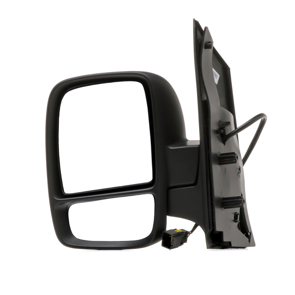 Fiat Scudo 2007-2016 Electric Door Wing Mirror Twin Glass Black Left Side