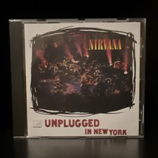 Nirvana MTV Unplugged in New York CD Rock Geffen Records 1994 Alt Rock Live
