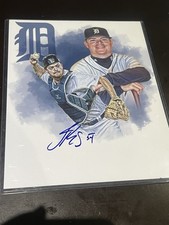 Detroit Tigers Jake Rogers 8 X 10 Autographed Photo