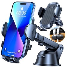  True Military-Grade Car Phone Holder  2024 Stronger Suction  Clip  Universal