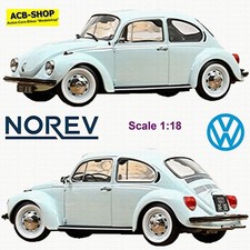VW 1303 Käfer Beetle 1973 Pastel Blue 1:18 Norev 188676