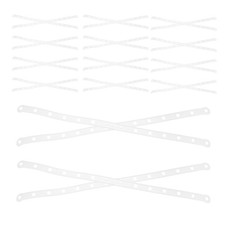 30 Pcs Clothing Display Hanger Clothes Rack Strips Coat Connecting