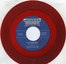 Eddie Piano Miller Trio  The Eyes of Texas Are Upon You  on Rainbow  Red Vinyl