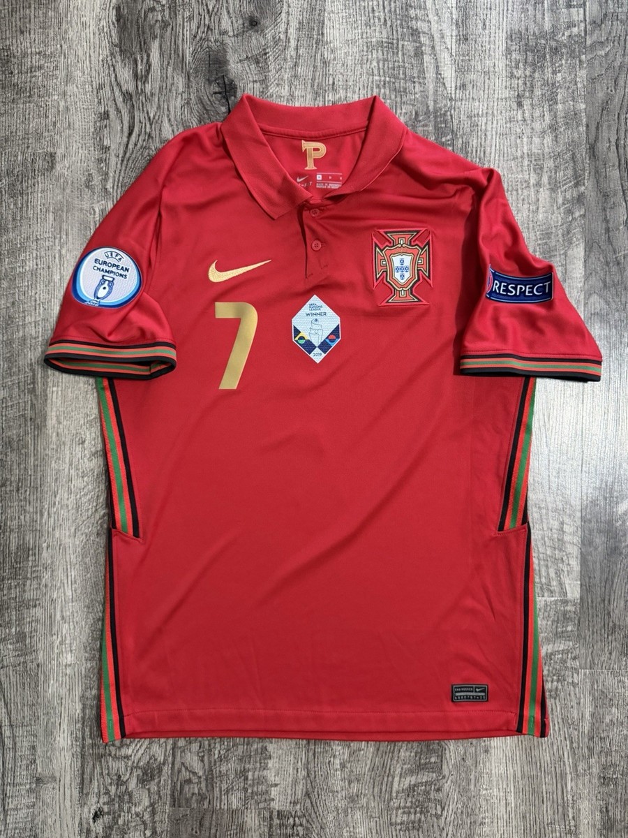 Cristiano Ronaldo Portugal Nike 2020 Home Jersey Men's Size Medium