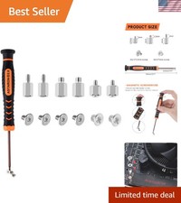 Brand New M.2 SSD Screws Kit - Silver, Small, Flat Head, Fully Threaded, Allo...