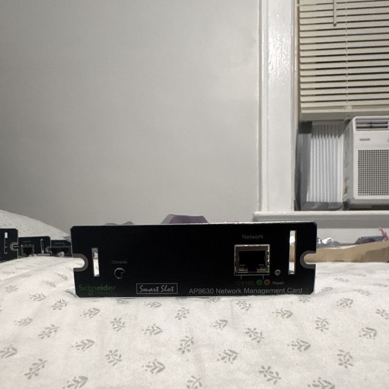Schneider Electric AP9630 SmartSlot Network Management Card 10/100 RJ-45