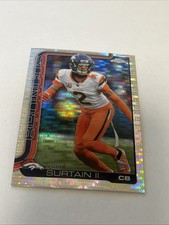 2025 Topps Chrome Football- Pat Surtain II Pulsar Refractor #93
