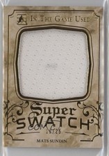 2016-17 Leaf ITG Used Super Swatch Gold 16/25 Mats Sundin #SS-27 HOF k4s