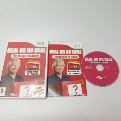 Deal or No Deal: The Banker is Back - Nintendo Wii komplett mit Handbuch - sehr guter Zustand