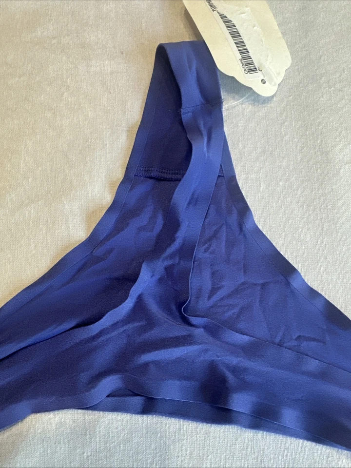 Bragas de tanga Gilligan & O'Malley nuevas con etiquetas. Talla mediana. Color azul. Ver fotos. Foto 4 de 4