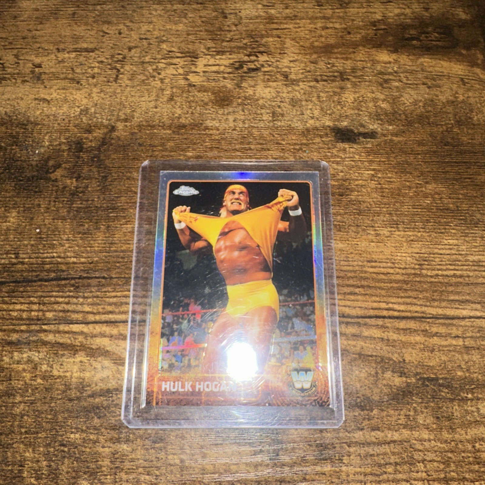 2015 Topps Chrome WWE - Hulk Hogan #83 Refractor