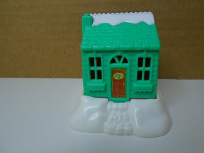 1995 POLLY POCKET WINTER SKI CHALET COMPACT PLAYSET #3 MCDONALDS TOY (MD248)