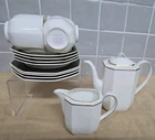 Villeroy & Boch "BLACK PEARL"  14 Piece Tea Set Immaculate Condition