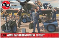 Airfix A04702 Wwii Raf Ground Crew 1:48 Modellbausatz Neu Ovp