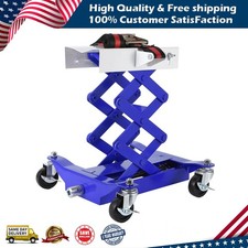450lbs Low Profile Transmission Jack With Safety Straps Auto Repair Lifting Jack