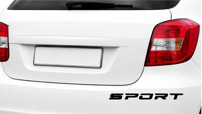 2x Sports Car Decal - Vinyl Sticker Weatherproof 20x1.65cm