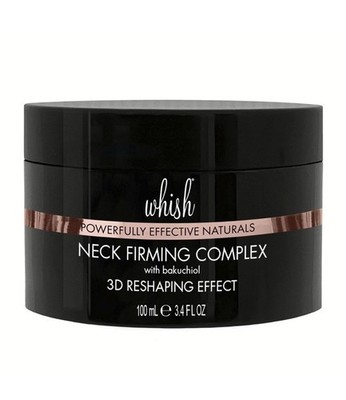 NEW WHISH CLEAN BEAUTY NECK FIRMING COMPLEX  3.4 Oz WITH BAKUCHIOL SKIN CREAM
