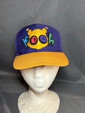 Vintage Disney Winnie The Pooh Kids Snapback Hat Disney Inc Embroidered Youth