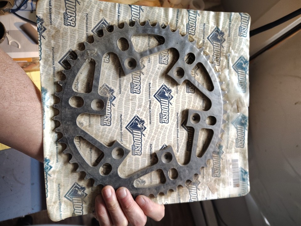 Bike Master motorcycle O Ring Chain+ Sprocket 120 Link EX 520 SO Off ...