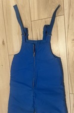 Sears Roebuck Vintage Bib Overalls Snow Suit Toddler 70s 80s 3 Blue